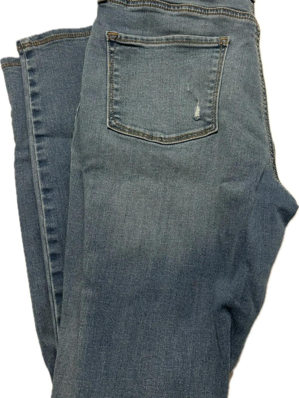 Ripped High-Rise Skinny Jeans Size 16